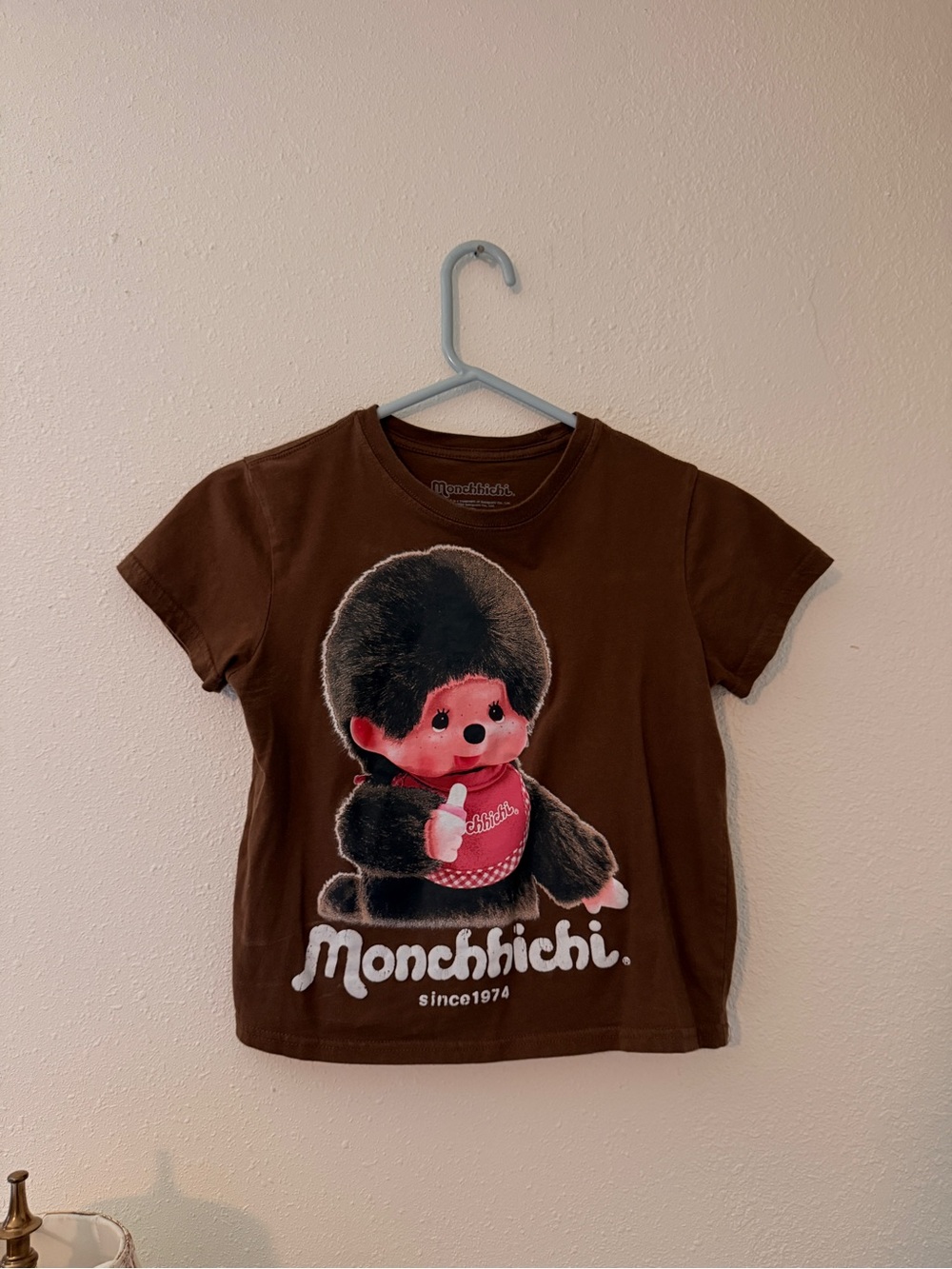 Vintage Monchhichi Graphic Baby Tee